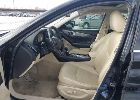 2015 Infiniti Q50 Premium from USA, damaged, VIN JN1BV7AR5FM419305